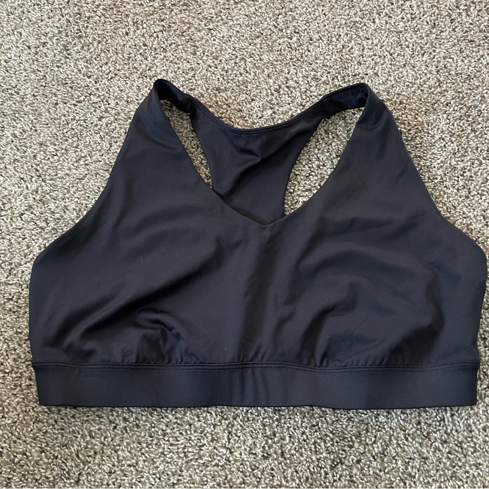 NWOT Tek Gear Black Sports Bra